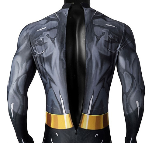 Batman Cos Animado De Una Sola Pieza Mallas Temporada 1 Cosplay Mono Traje De Capa