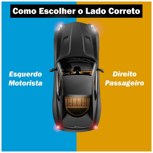 Retrovisor Elétrico C/ Aquecedor Sensor Temp. Duster 21 A 2