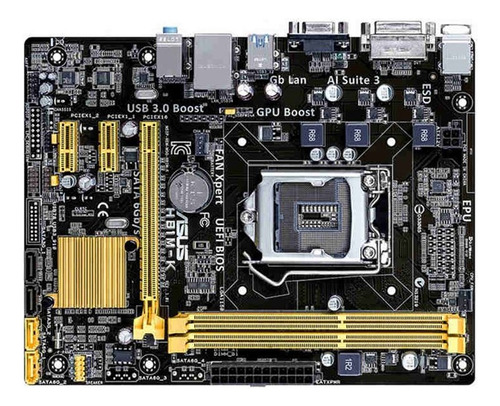 Placa Madre Asus H81m, 4th Generacion,4gb Ram, Pc-ofertas