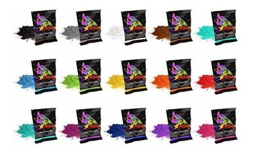 Polvo Holi De Chameleon Colors - 15 Colores 70g - Paquetes P