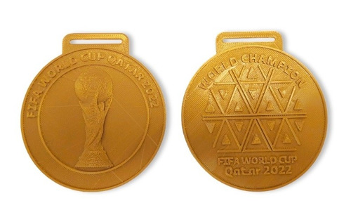 Medalla Campeones Copa Del Mundo Fifa Argentina Trofeos