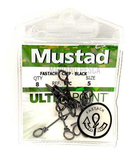 Mosquetones De Enganche Rapido Mustad Ultra Point Fastach