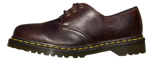 Zapatos Dr Martens 1461 Crazy Horse Marrón Oscuro 29