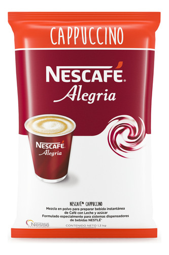 Café Instantáneo En Polvo Capuccino Nescafé Para Máquina