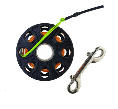 Carrete De De 30 M, Carrete De Buceo, Carrete De De Naranja