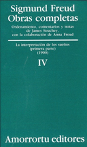 Obras Completas Iv  - Sigmund Freud