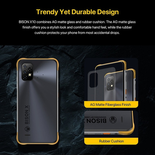 Celular Bison X10 | Resiste Caidas, Agua Y Temperatura