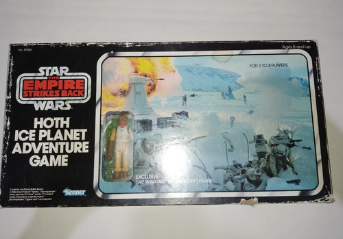 Juego Star Wars Hoth Ice Planet Vintage + Figura Bossk C*f (Usado)