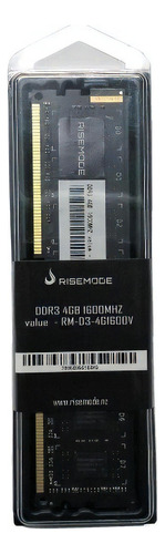 Memória RAM Diamond Series 4GB 1 Rise Mode Gamer RM-D3-4G1600V