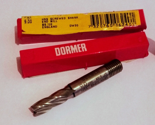 Fresa Bailarina 9.00 Mm De 4 Corte Hss Dormer