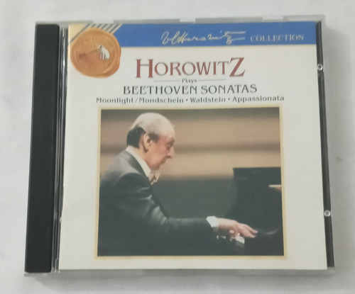 Cd Horowitz Plays Beethoven Sonatas - Importado
