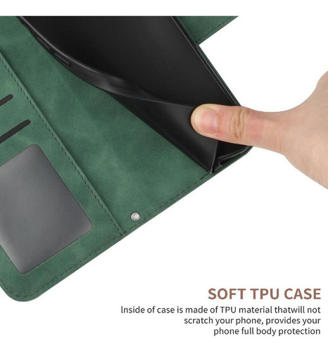 Funda For Xiaomi Redmi 14c Con Un Largo Cordón De Cuero