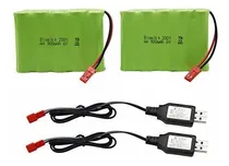 Comprar 2 Baterías  6 V 800mah Conector Jst Usb Para Rc