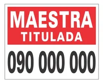 Comprar Carteles Para Tu Comercio O Negocio En Pvc 40 X 50cm