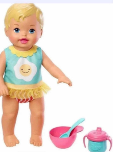 Muñeca Little Mommy Hora Desayunar 559k