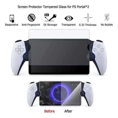 Funda De Viaje 3 En 1 Para Playstation Portal Y Protector 9h