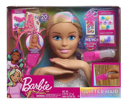 Cabeza de barbie para peinar best sale walmart