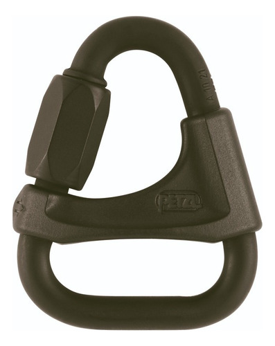 Maillón Delta Roscado Con Barra Negro 8mm Peguet Tipo Petzl