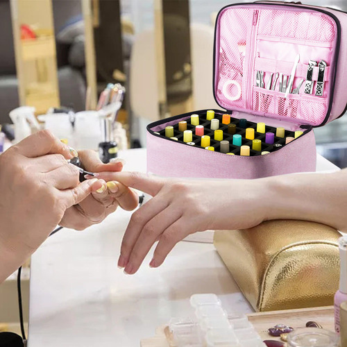 30 Grs Doble Paquete De Almacenamiento De Esmalte De Uñas