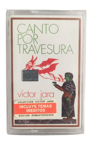 Victor Jara Canto Por Travesura Cassette Nuevo Musicovinyl