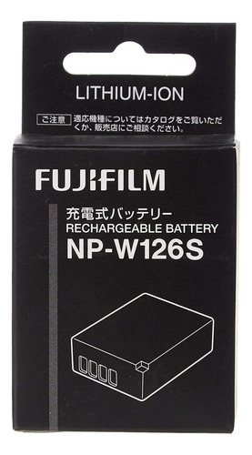 Fujifilm Np-w126s Batería Recargable De Iones De Litio.