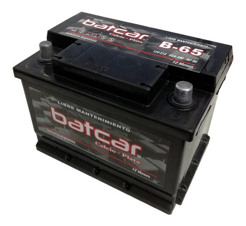 Imagen 4 de 6 de Bateria Batcar B-65 12x65 Renault Sandero Stepway Nafta