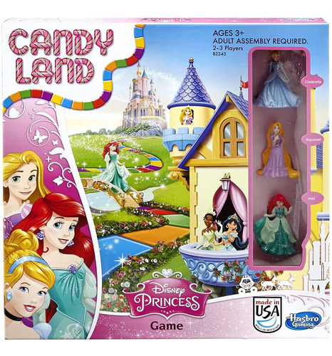Candy Land  Juego De Tablero De Edición Disney Princess (ve