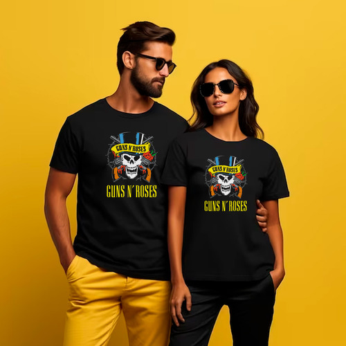 Playera Unisex De Guns And Roses Mod. 6