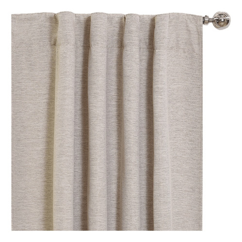 Cortinas Cortas Blackout Opacas Juego De 2 Cortinas Color Gris claro