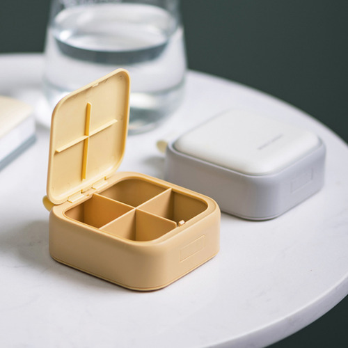 Caja Para Cápsulas Pequeña, Simple, Sellada, Nueva Y Portáti