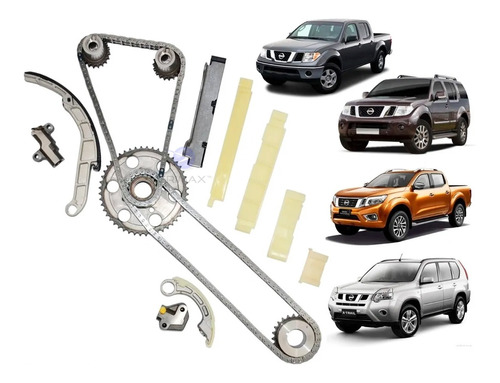 Kit De Distribucion Cadena Rmt Nissan Pathfinder 2.5l 16v