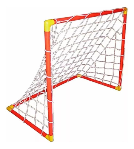 Arco Futbol Infantil Desarmable 65x45x35cm + Mini Pelota Mca