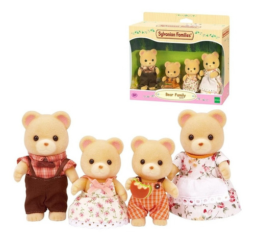 Sylvanian Families Familia Osos 5059 Juguete Niños  Hopetoys