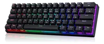 Comprar Teclado Para Juegos Cackbird, 61 Teclas, Interruptores Azule