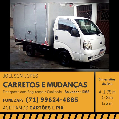 Imagem 1 de 1 de Fretes Carretos Viagens Mudanças Alugo Com Motorista Antt