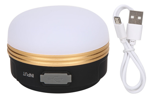 Linterna Led Colgante Portátil Con Carga Usb Para Tienda De