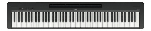 Piano Digital Elétrico P-145 Yamaha Com Pedal Sustain P145 Cor Preto 110V