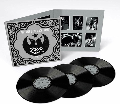 Jimmy Page The Black Crowes Live At The Greek Vinilo 3 Lp