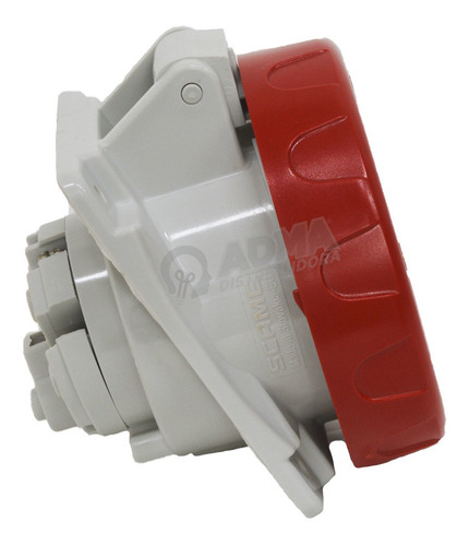 Toma Embutir Industrial Scame Optima 16a 3p+t Ip67
