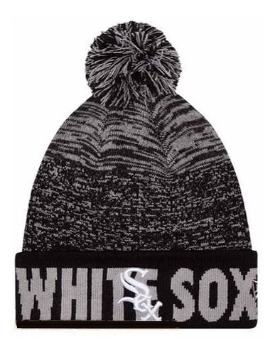 Chicago White Sox New Era Fade Cuff Beanie Lana Pom Mlb