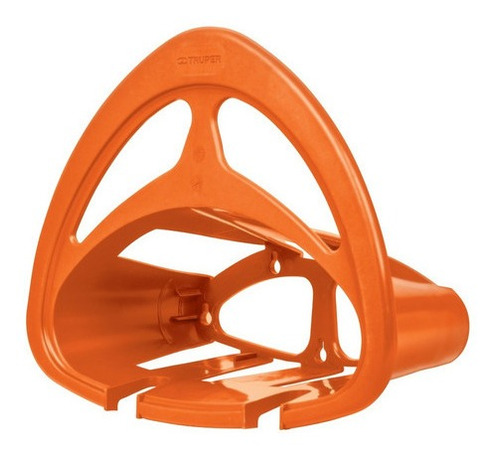 Soporte Plastico Para Manguera Truper Gan-ma Color Naranja