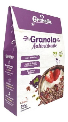 Granolin - Granola Antioxidante. 800gr
