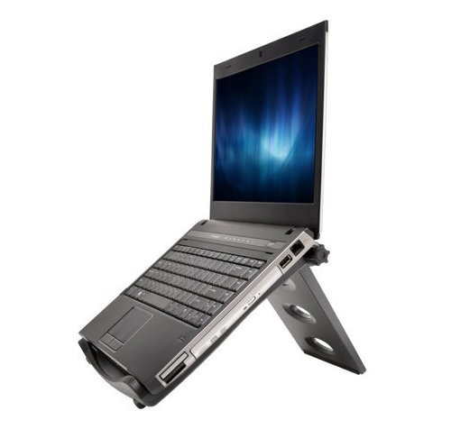 Kns K60112 Base P/notebook 12-17 Easy Riser Negra