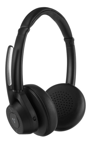Diadema Bluetooth Inalámbrica Con Micrófono Vorago Hsb-500 Color Negro