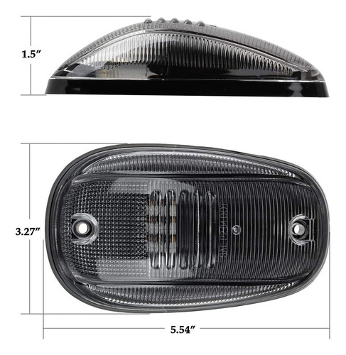 5 Luces Led De Cabina Parte Superior Del Techo, Luces C...