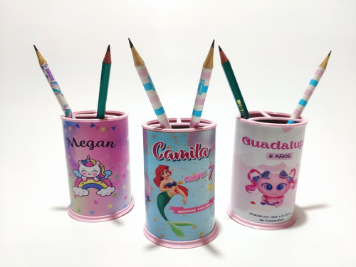 Portalápices Personalizados Sorpresitas Infantiles Souvenir