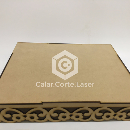 Bandeja Calada Laser 30x25 Reversible Candybar Fibrofacil