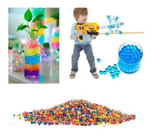 Imagen 2 de 5 de 10 Paquetes Orbeez Bolitas De Gel Crece Con El Agua Hidrogel