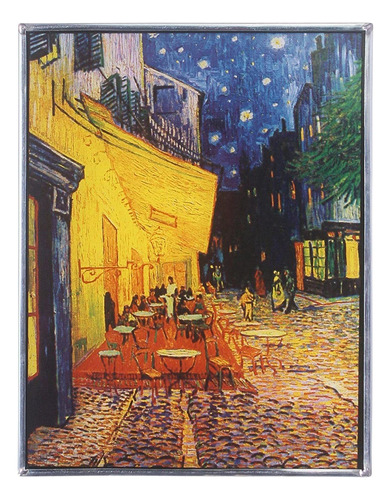 Panel De Vidrieras  Van Gogh Cafe Terrace At Night CoLG...