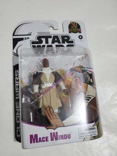 Mace Windu Black Series Clone Star Wars Mide 15 Cm